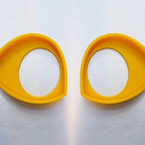 Happy 3d printed eye blanks