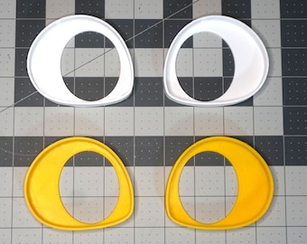 Curious 3d printed eye blanks