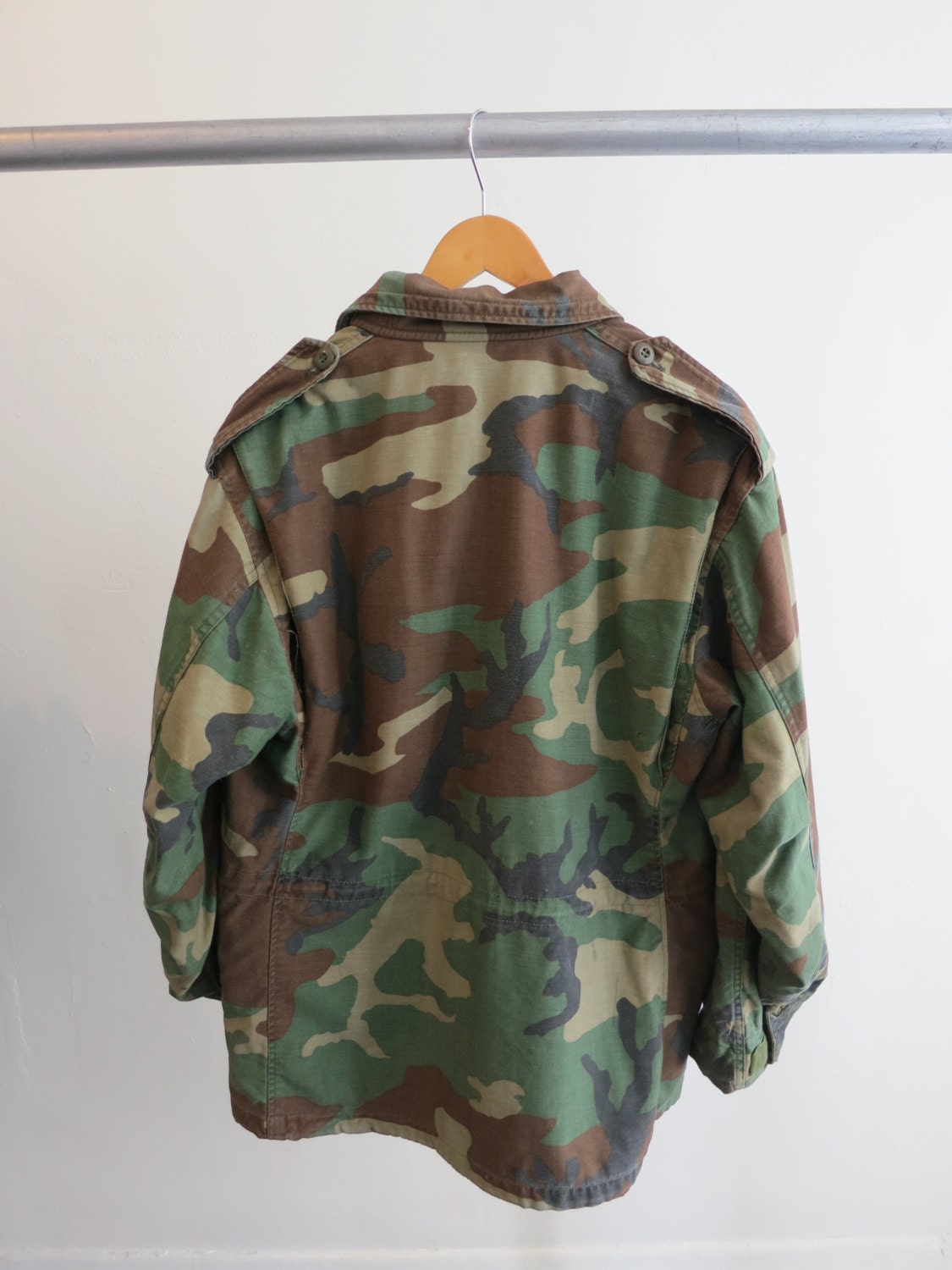 Camoflage Camo Print We'll Defend Vintage US Army Jacket - Etsy