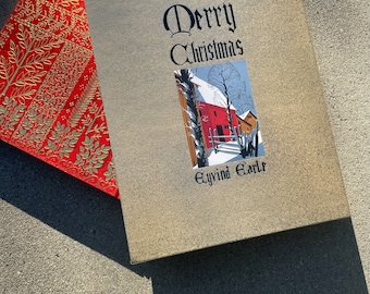 Red and Gold Complete Christmas Book Art of Eyvind Earle