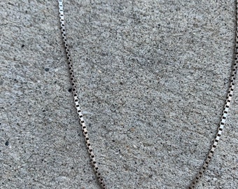 Sterling Silver Stamped 924 Vintage Chain Necklace