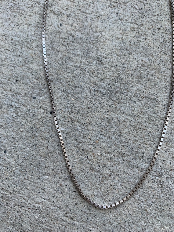Sterling Silver Stamped 924 Vintage Chain Necklace
