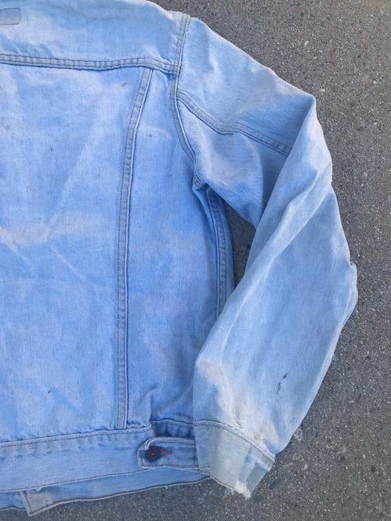 Levis Dickies Light Wash Vintage Jean Jacket Deni… - image 6