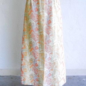 Vintage Pastel Floral Skirt image 3