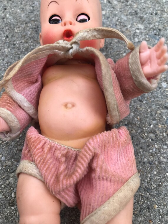 The Vintage Collectible Baby Doll in Pink Corduro… - image 8