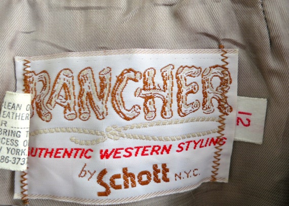 Western Style Tan Vintage Rancher Suede Vest - image 3