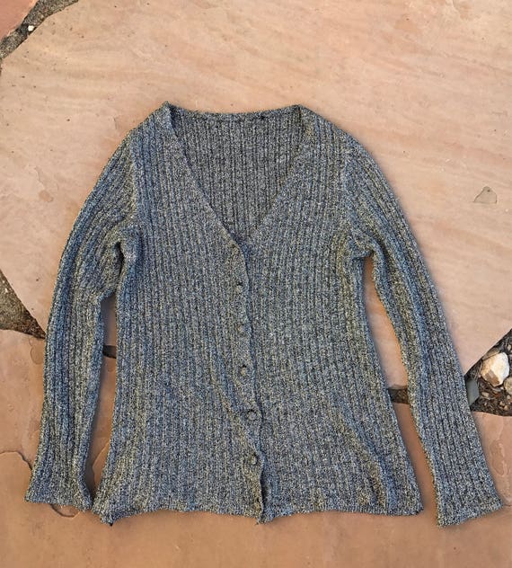 Silver lurex deals sweater