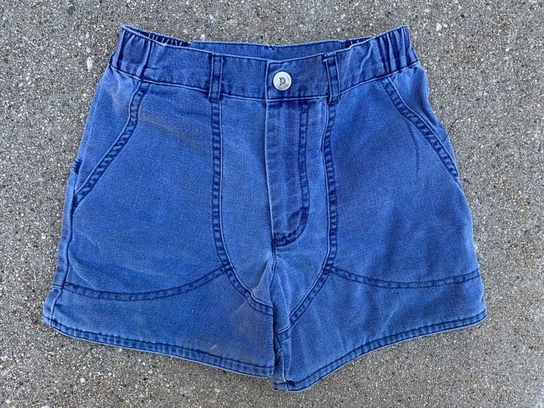 Patagonia Blue Vintage Short Shorts Size Kids 8 | Etsy