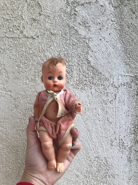 The Vintage Collectible Baby Doll in Pink Corduro… - image 10