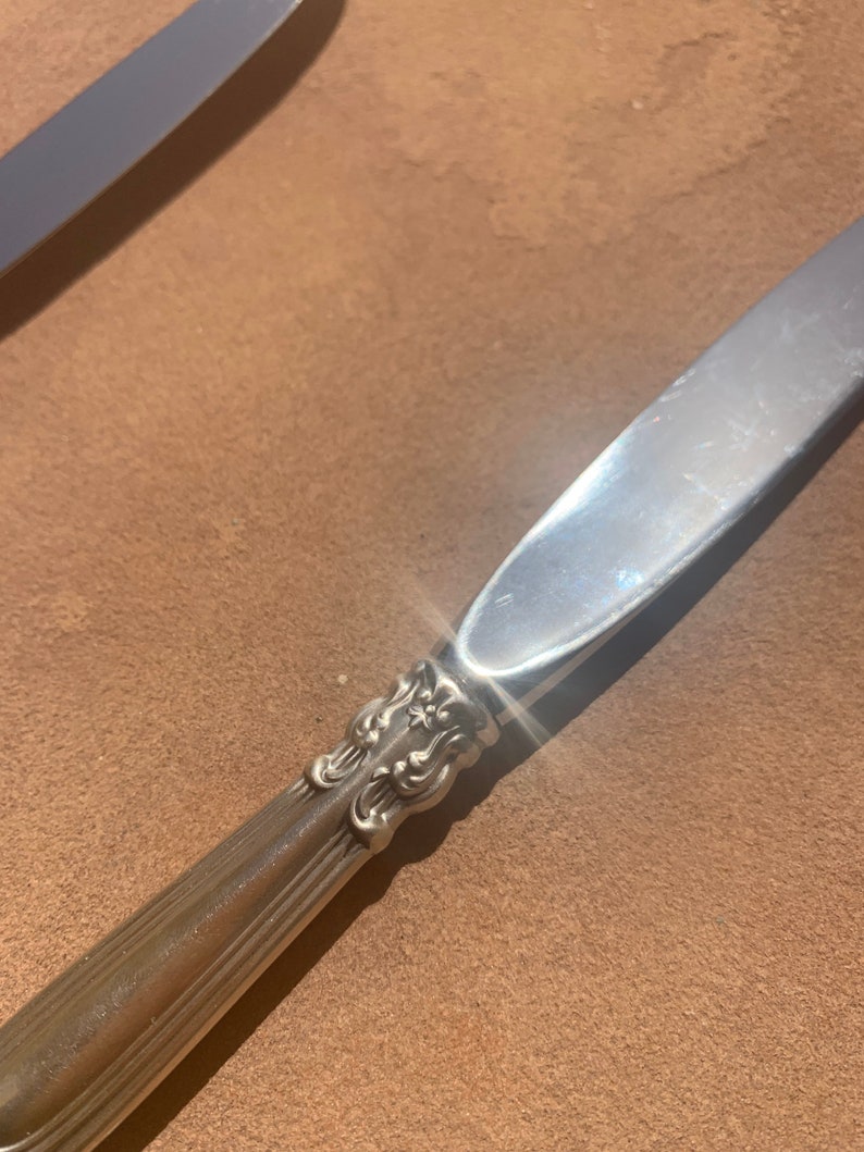 Sterling Silver Gorham Knife Set Chantilly Place Setting Flatware