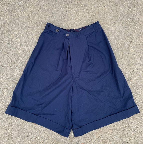 Navy blue sailor best sale shorts