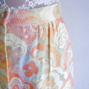 Vintage Pastel Floral Skirt image 4