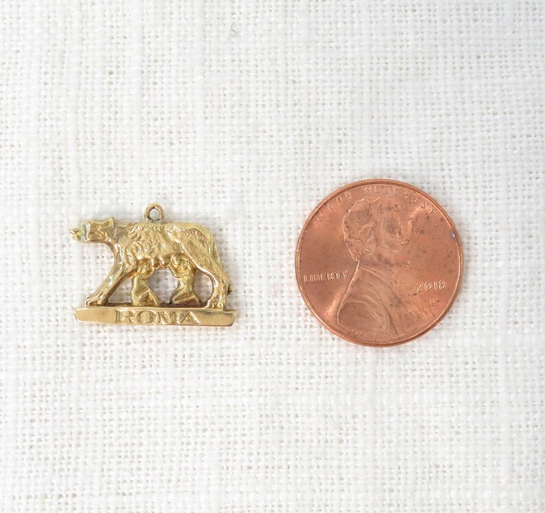 Romulus And Remus Charm Charms for Bracelets and Necklaces