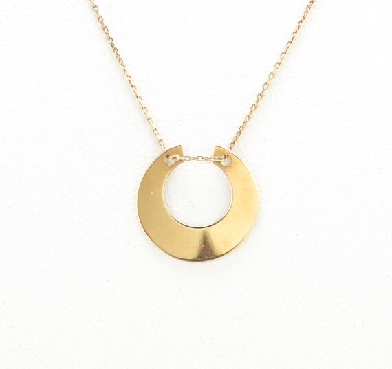 14k gold 2024 necklace with pendant