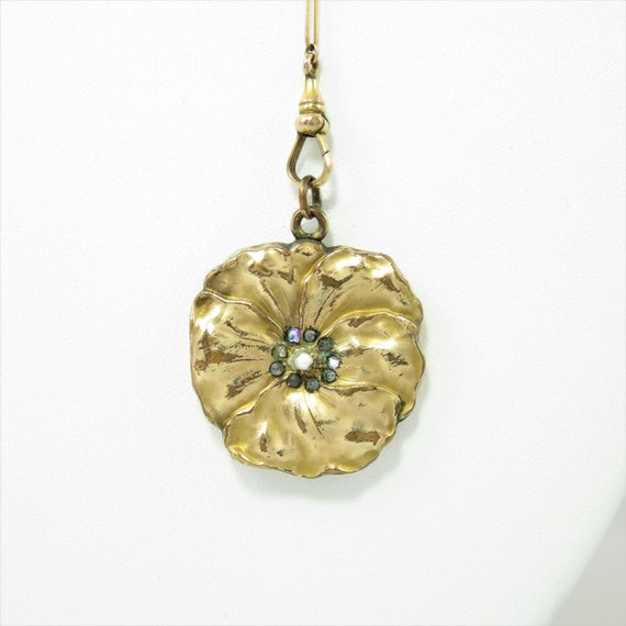 Victorian Locket; Vintage Locket; Flower Locket on