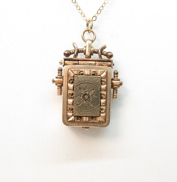 Victorian Gold Filled Locket; Vintage Locket; Anti
