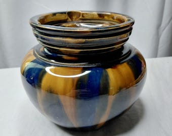 Midcentury English Denby Stoneware Tobacco Jar