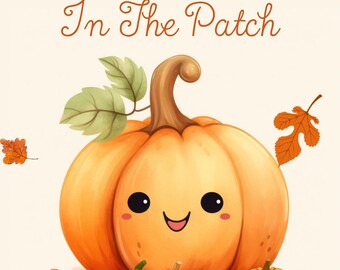 Cute Autumn Poster Fall Downloadable Prints | Montessori-Inspired Printable Wall Art | Watercolor Nursery Prints |