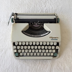 Typewriter Olympia - Etsy
