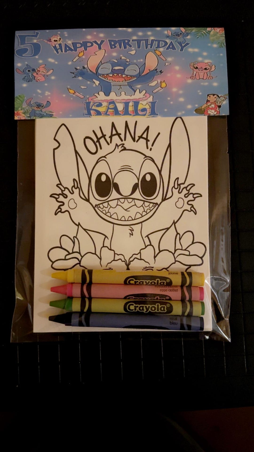 Stitch Coloring Activity Packs - Etsy