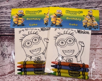 One In A Minion Coloring Activity Packs