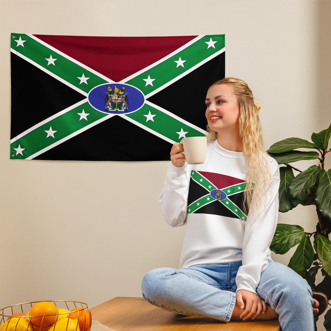 Agarthan Rhodesian Flag Novus Mundus S2 - Etsy