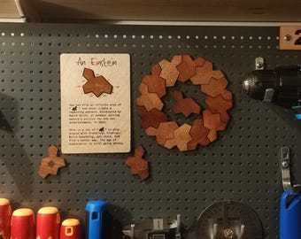 Wooden Einstein-Tile Magnets(16 pcs)