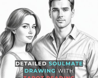 Soulmate Drawing Accurate with a Personal Psychic Reading - 24/48h Delivery