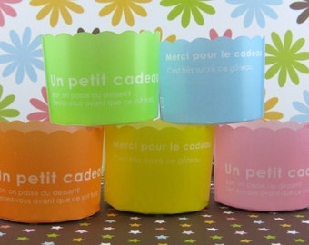 Colorful Baking Cups Set