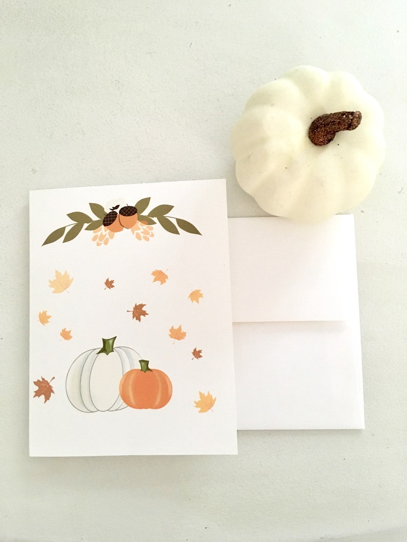 Thanksgiving Card Pack Etsy