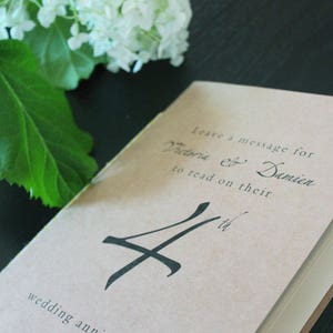 Números de mesa del libro de visitas // Mesa personalizada de números de mesa // Números de mesa de aniversario