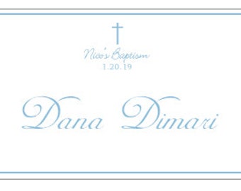 Custom place cards