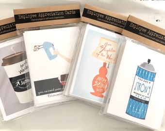 Employee Appreciation Card Pack