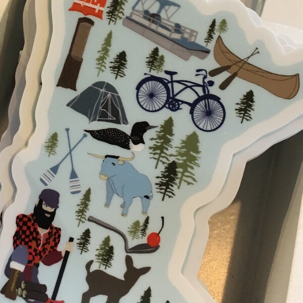 Minnesota State Park Stickers Etsy Canada