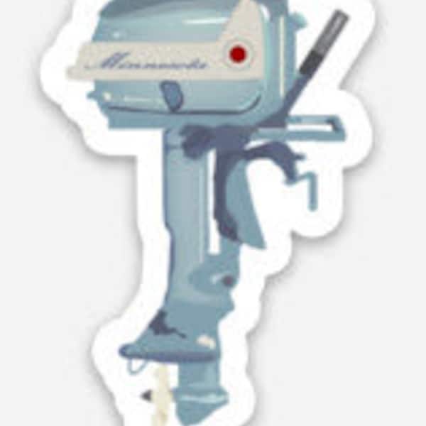 Boat Motor Decals Etsy