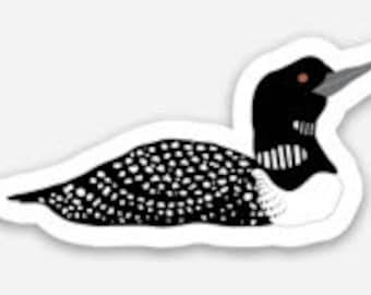 Loon Decal Sticker