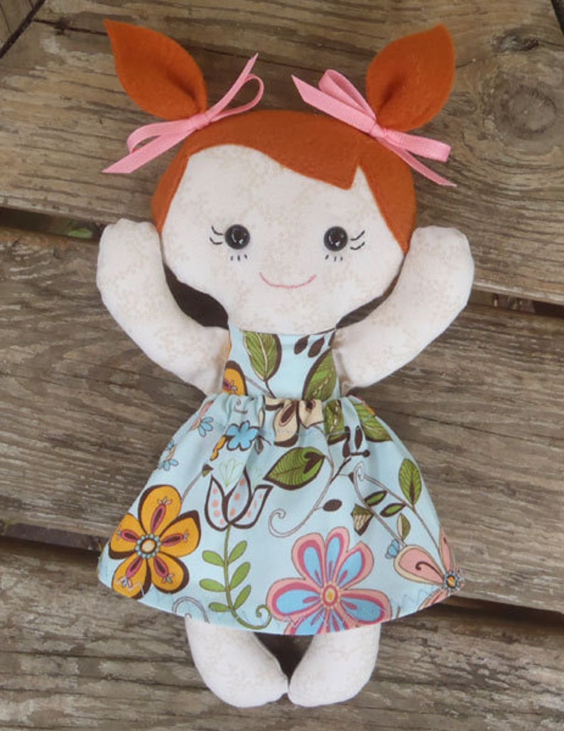 CUSTOM Calico Redhead Ragdoll Baby Etsy