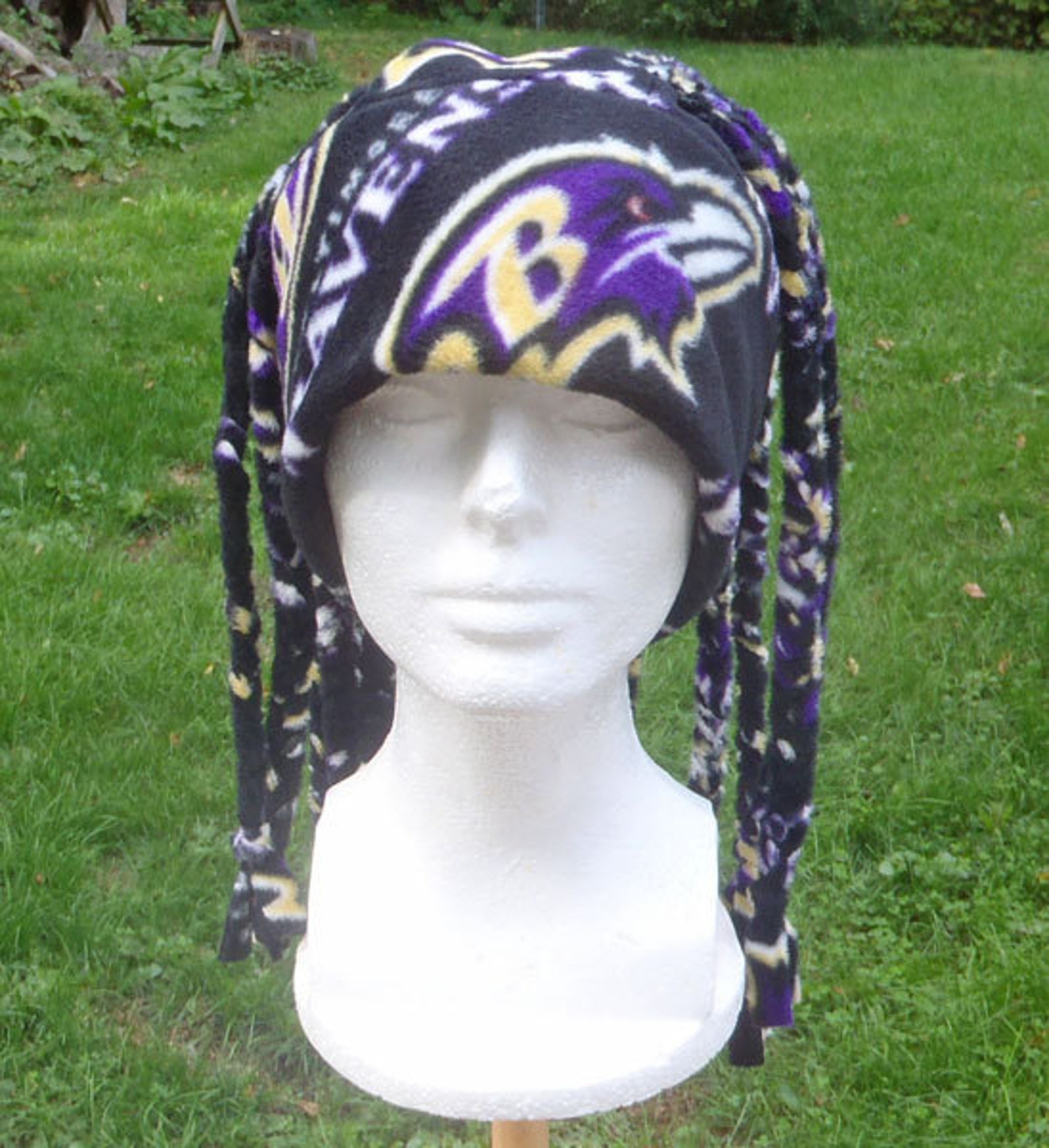 Dreadlocks Fleece Hat PDF Tutorial Etsy