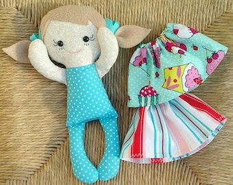 Easter Rag doll Calico ready to ship