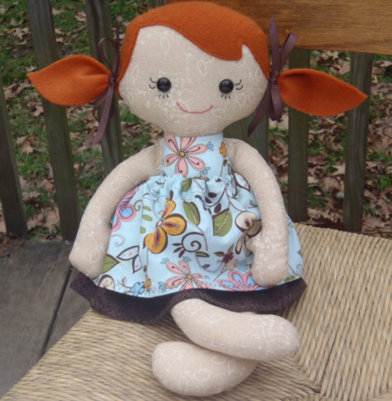 Rag Doll Calico CUSTOM Redhead Etsy