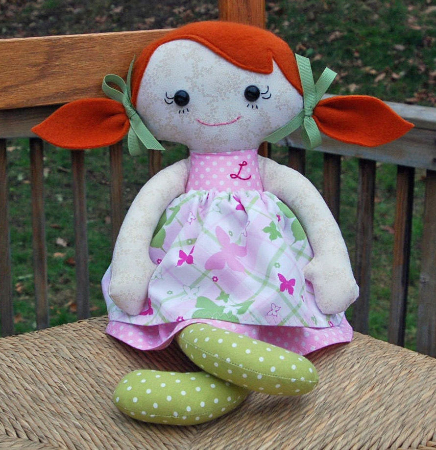 Rag Doll Calico CUSTOM Redhead Etsy