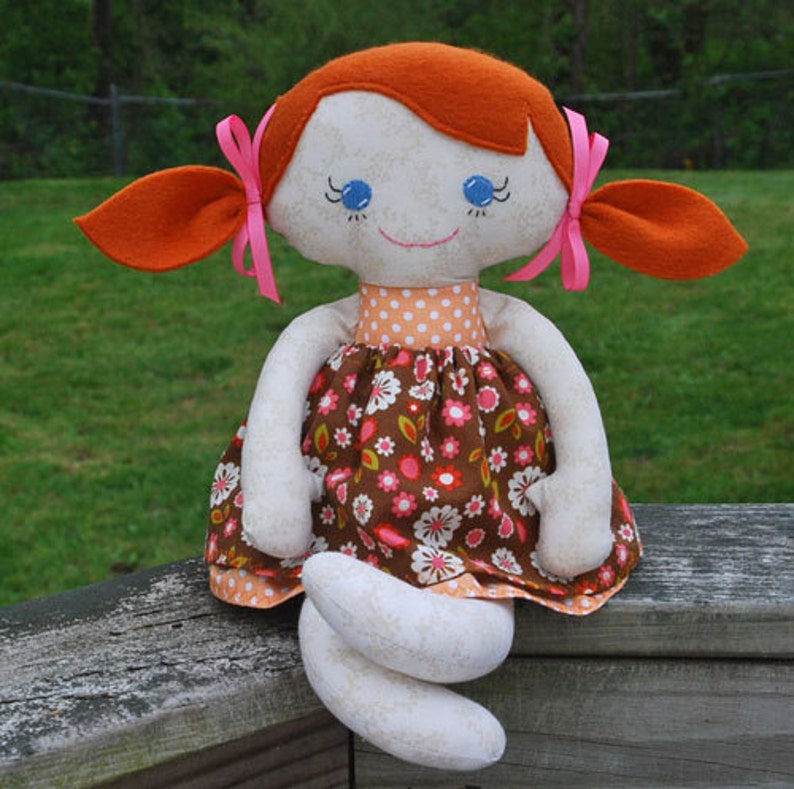 Rag Doll Calico CUSTOM Redhead Etsy