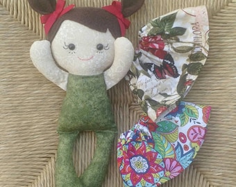 Easter Rag doll Calico ready to ship
