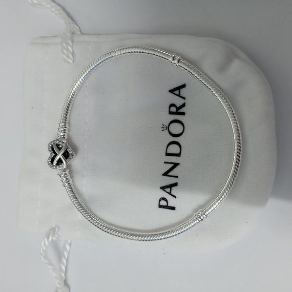 PANDORA パンドラ モーメンツ インフィニティ ハートクラスプ 16cm
