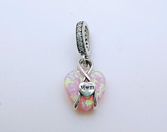 PANDORA チャーム Opalescent ブルー ピンク バタフリー Pandora Opalescent Pink Charm