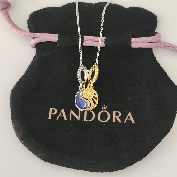 パンドラ PANDORA ネックレス ペンダント 記念品 美品△PANDORA パンドラ Follow Your Dreams コンパス