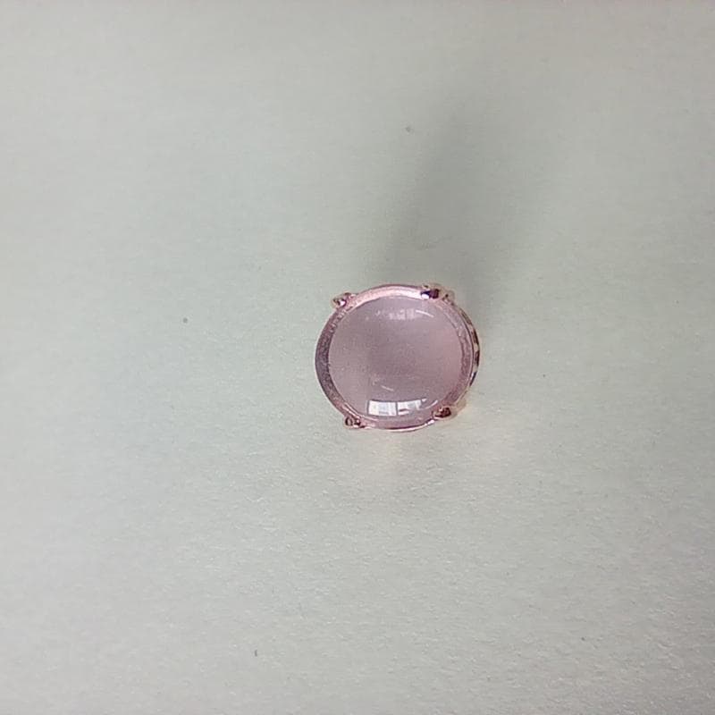 Pandora Rose Gold Plated Pink Oval Cabochon Slide Charm Gift Bag