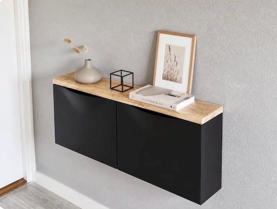Teak Shelf for Ikea Trones Shoe Cabinet - Sustainable Wood
