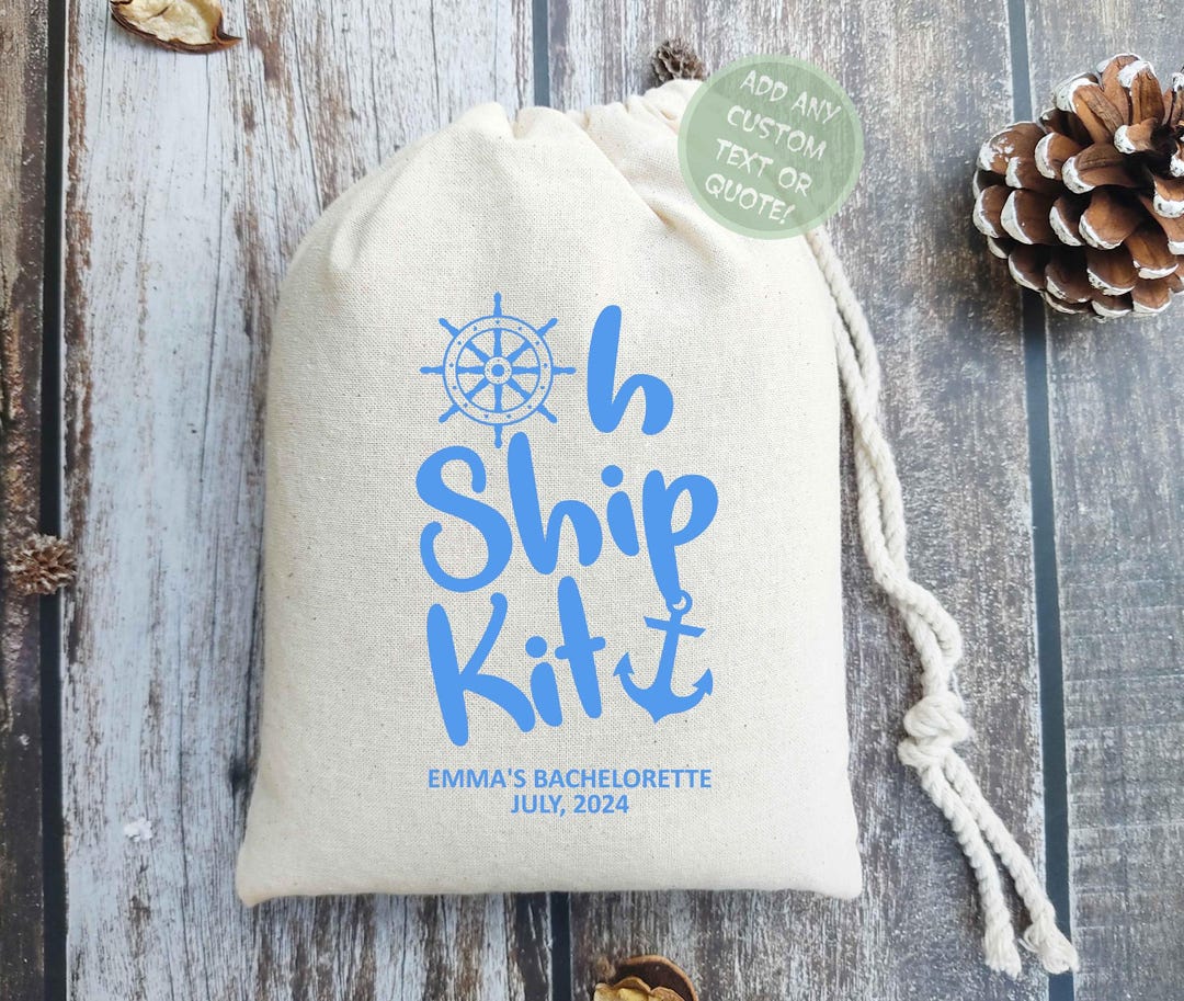 Oh Ship Kit | Cruise Hangover Recovery Kit | Cruise Survival Kit Bags ...