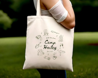 Camp Bachelorette Tote Bags | Bachelorette Totes | Bachelorette Party Favors Bags | Camp Bachelorette favors | Camp Bachelorette Bags